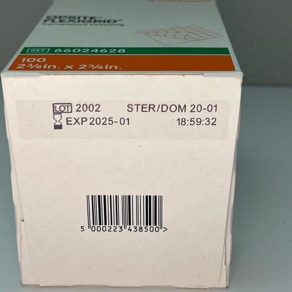 OpSite Flexigrid Transparent Film Dressing 2.4' x 2.75' in - 50 pcs - Picture 5 of 7